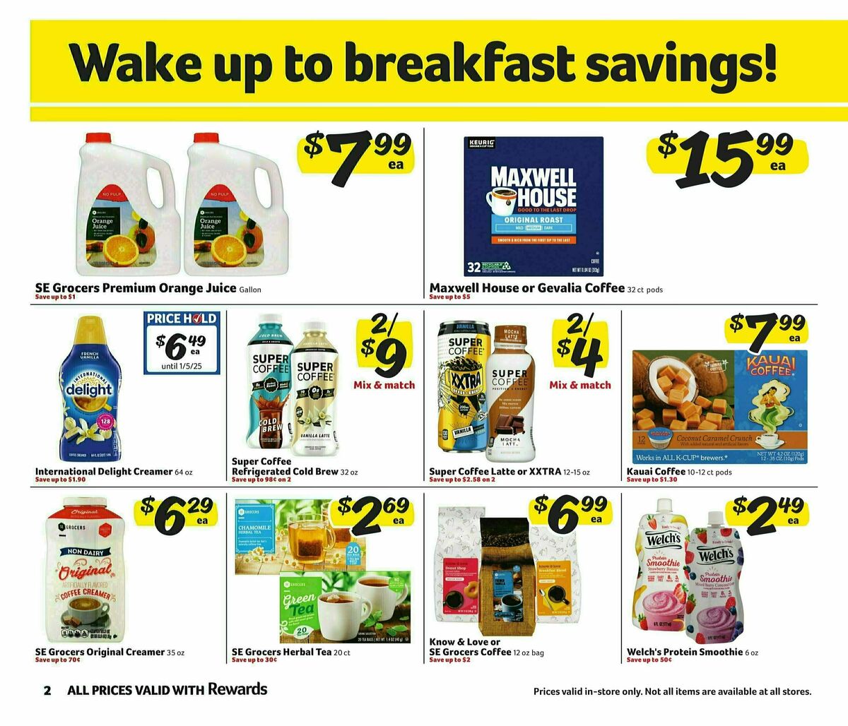 Winn-Dixie Weekly Ad from November 13