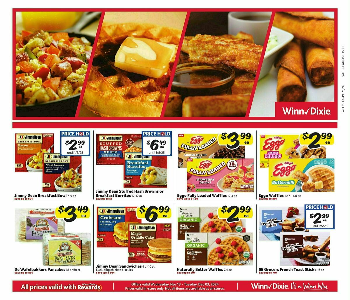 Winn-Dixie Weekly Ad from November 13