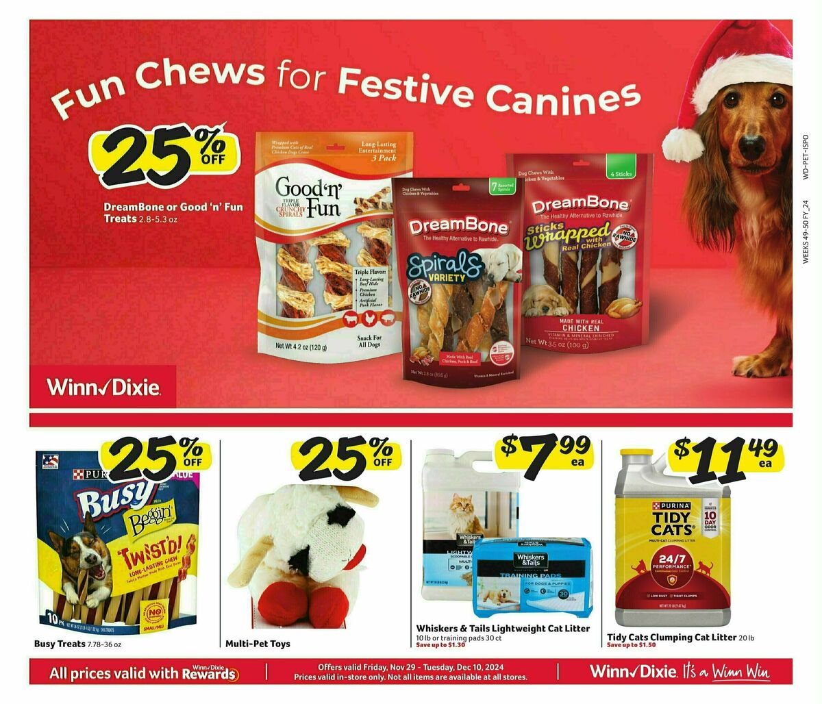 Winn-Dixie Weekly Ad from November 29