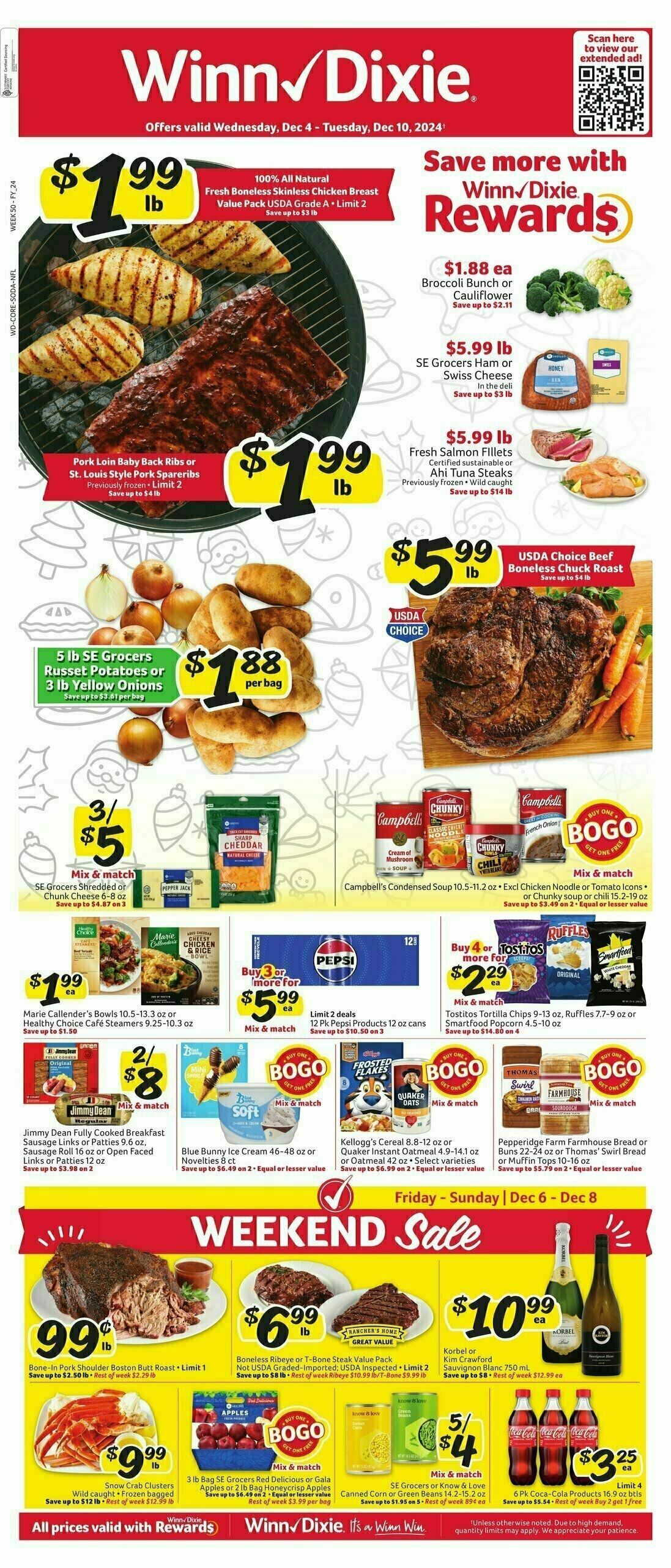 Winn-Dixie Weekly Ad from December 4