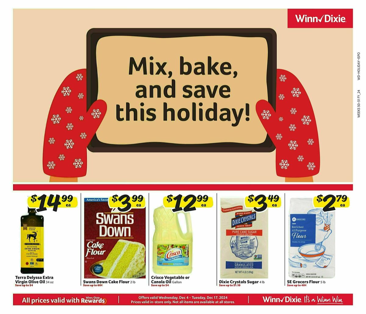 Winn-Dixie Weekly Ad from December 4