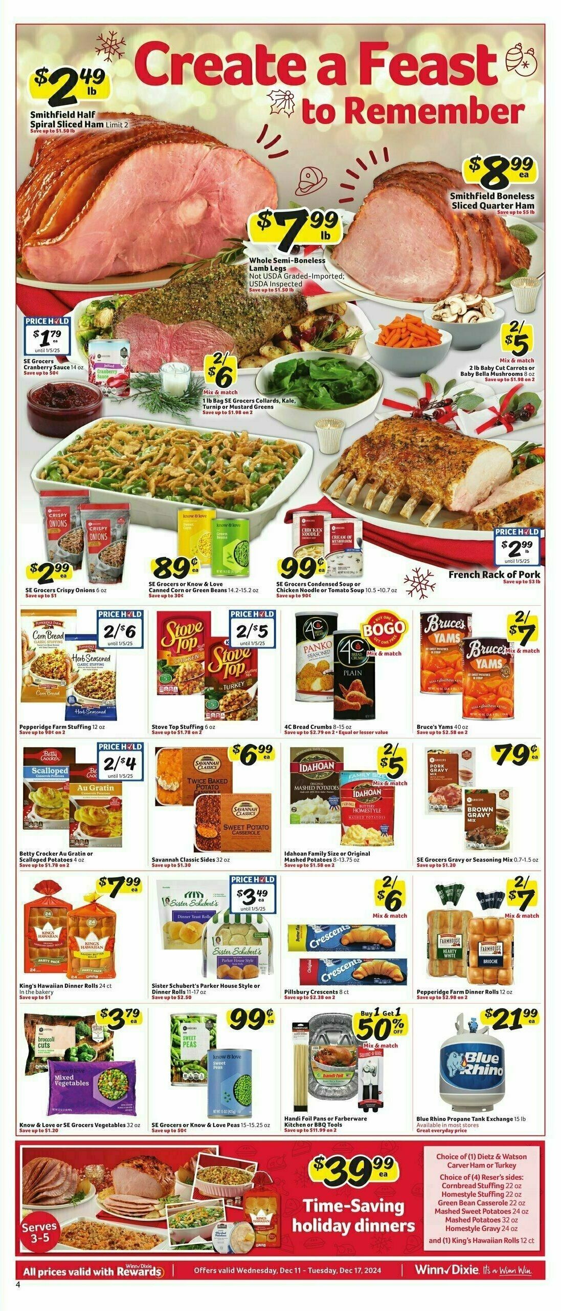 Winn-Dixie Weekly Ad from December 11