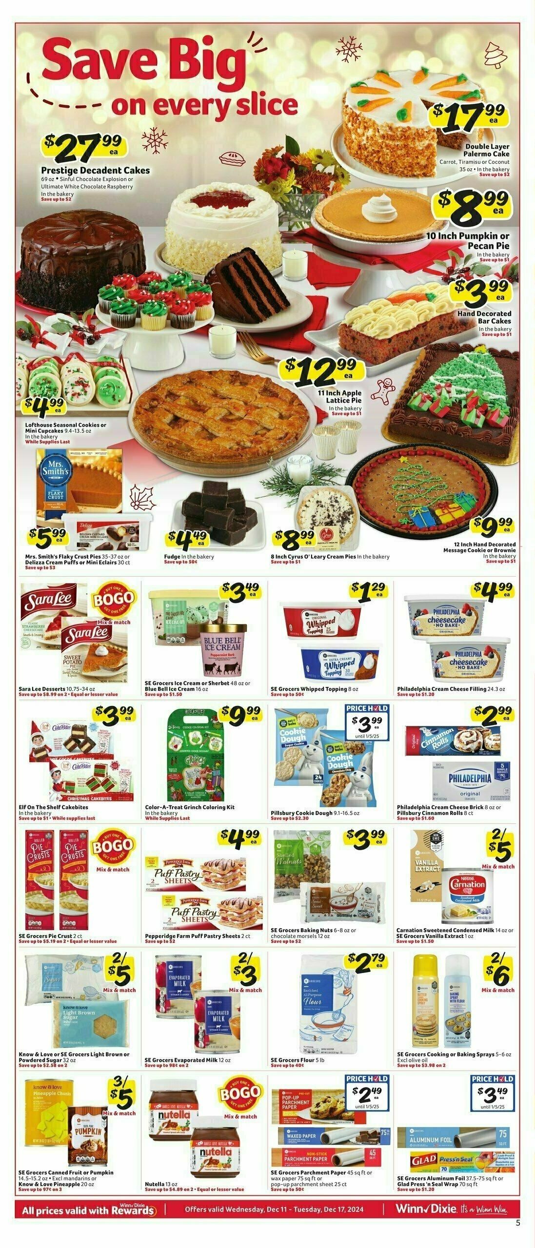 Winn-Dixie Weekly Ad from December 11