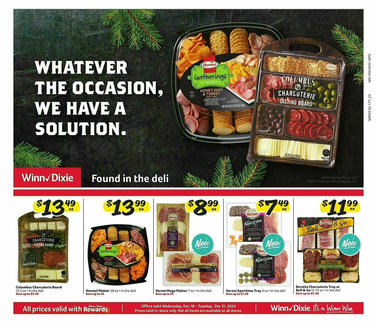 Winn-Dixie Weekly Ad from December 18