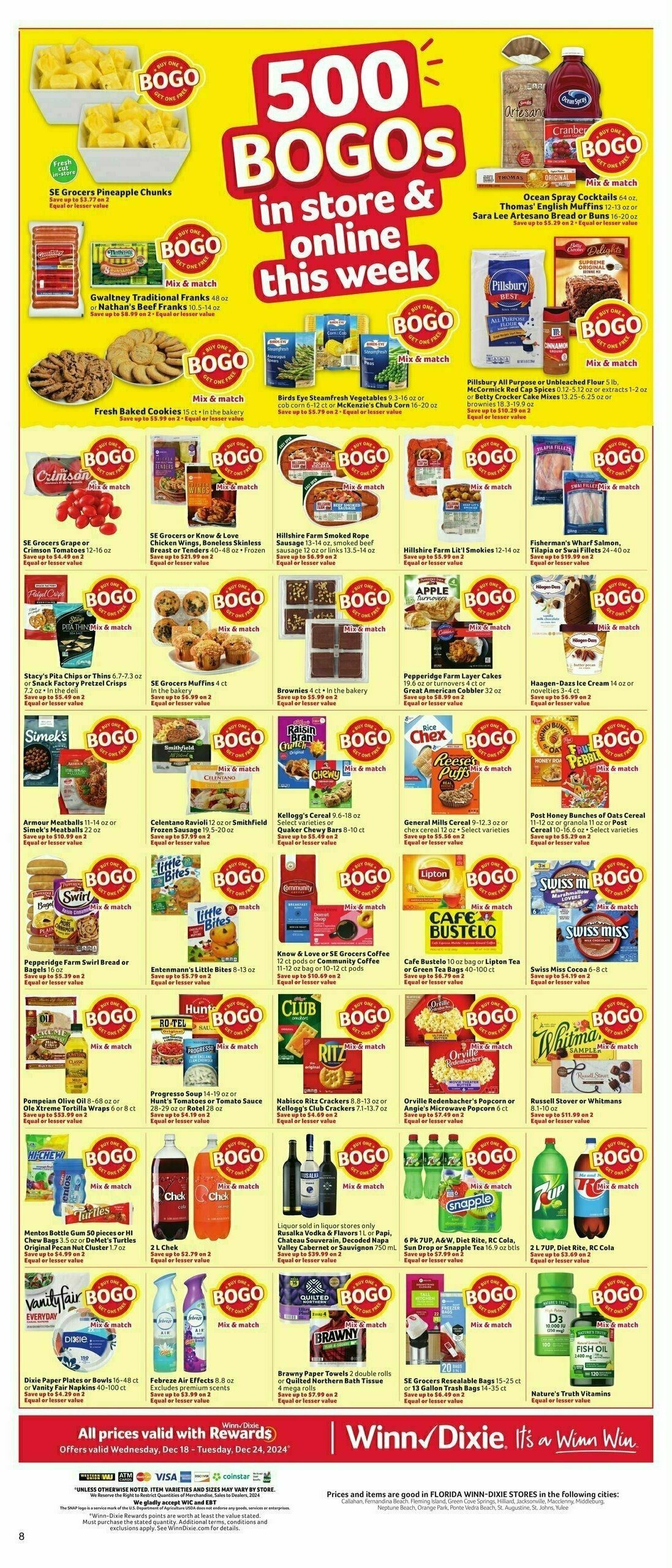 Winn-Dixie Weekly Ad from December 18