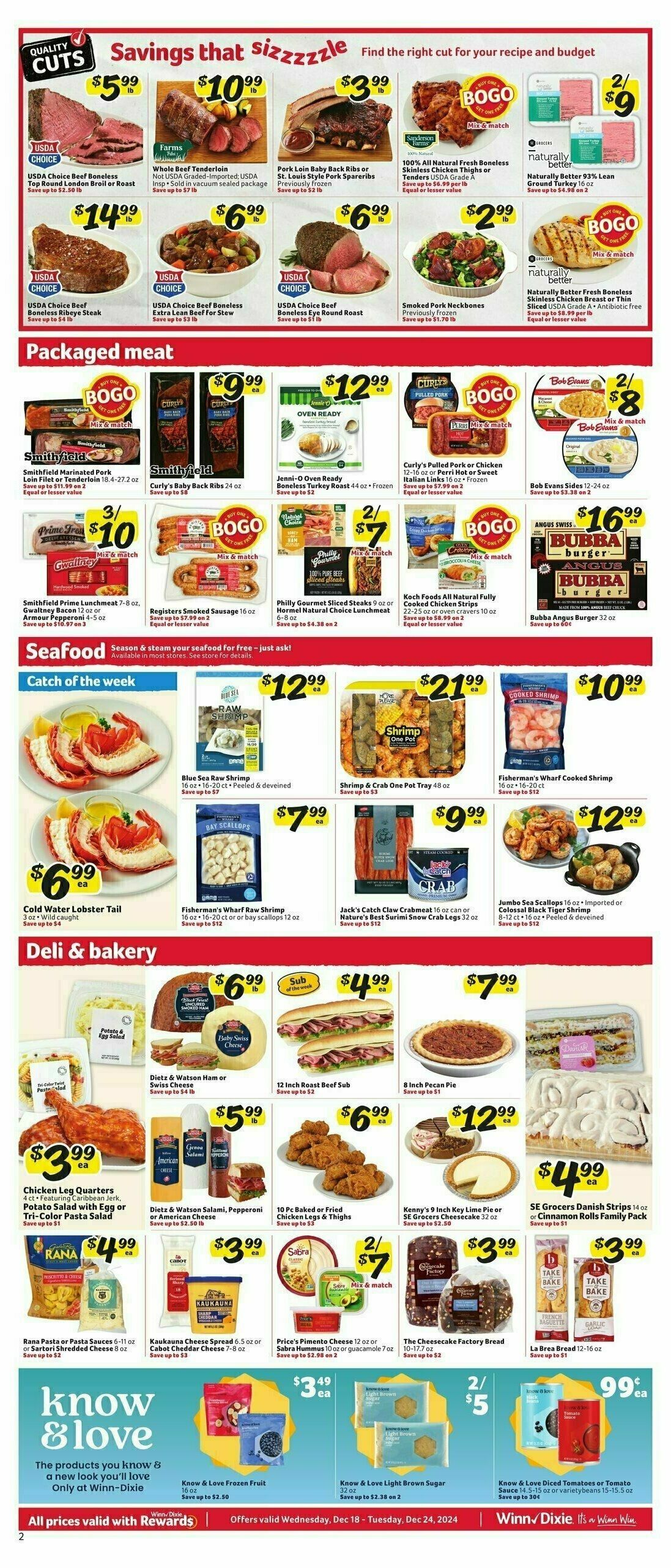 Winn-Dixie Weekly Ad from December 18