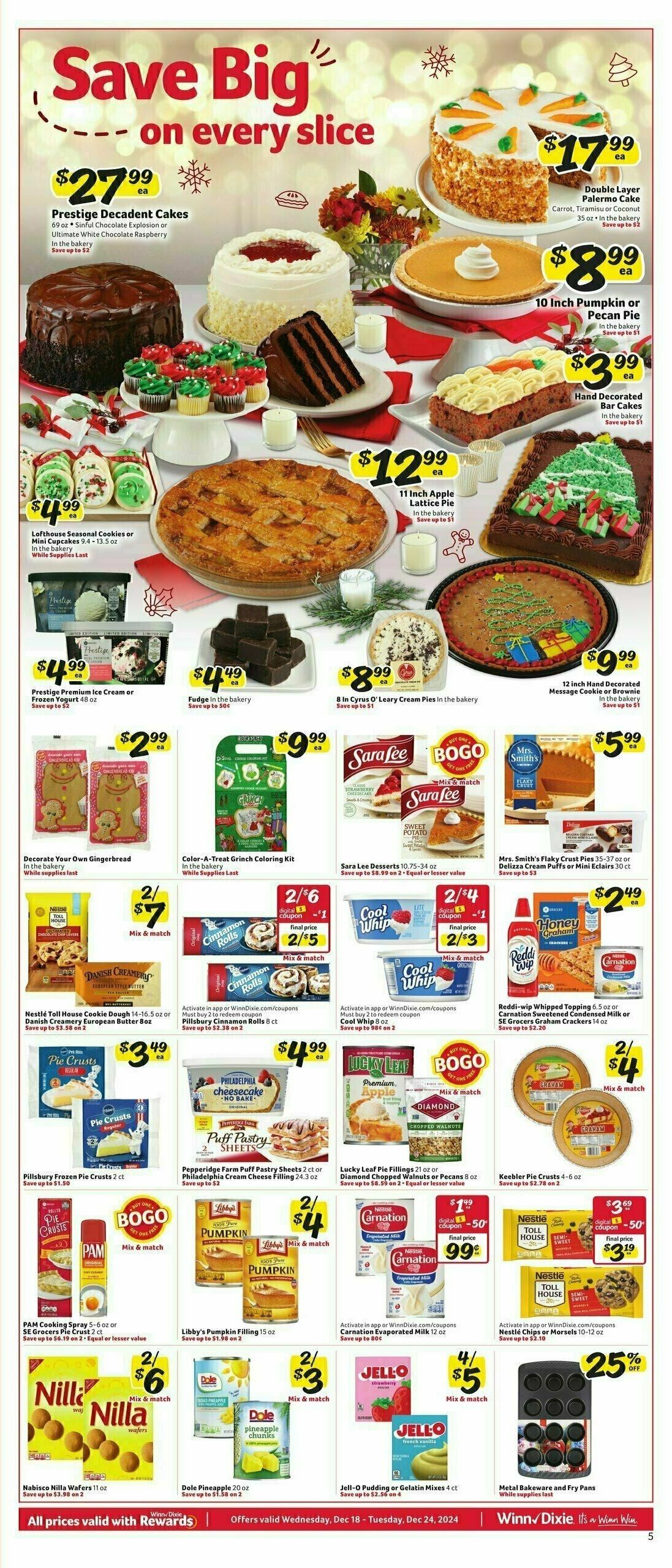 Winn-Dixie Weekly Ad from December 18