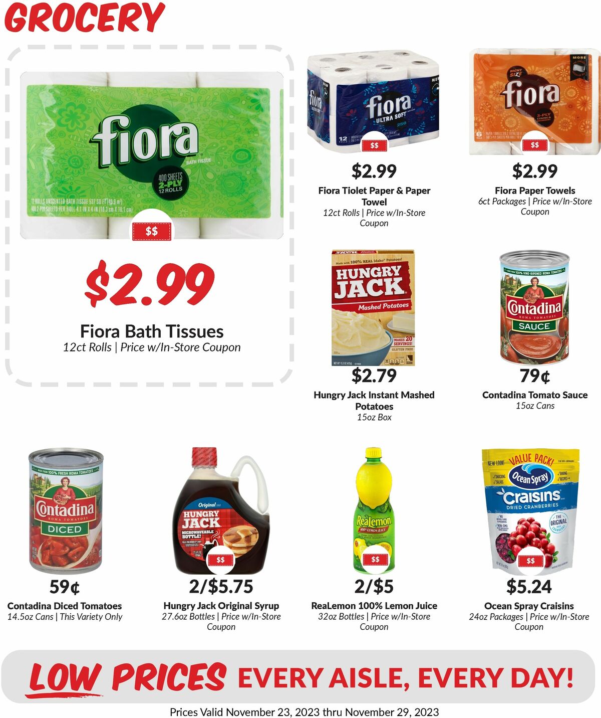 Woodmans Food Market Weekly Ad from November 23