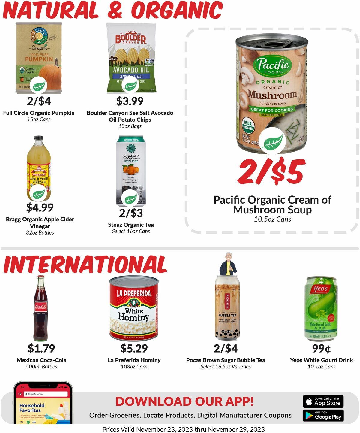 Woodmans Food Market Weekly Ad from November 23