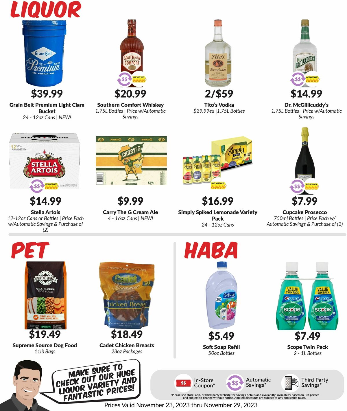 Woodmans Food Market Weekly Ad from November 23