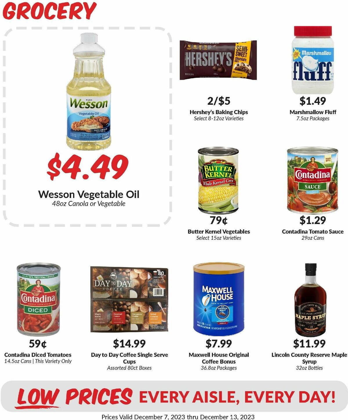 Woodmans Food Market Weekly Ad from December 7