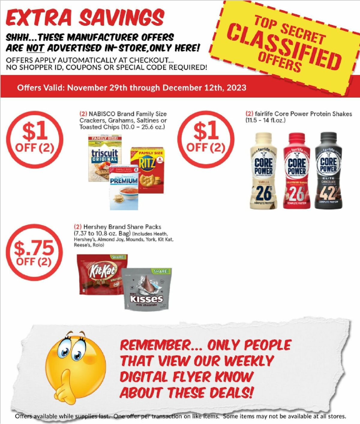 Woodmans Food Market Weekly Ad from December 7