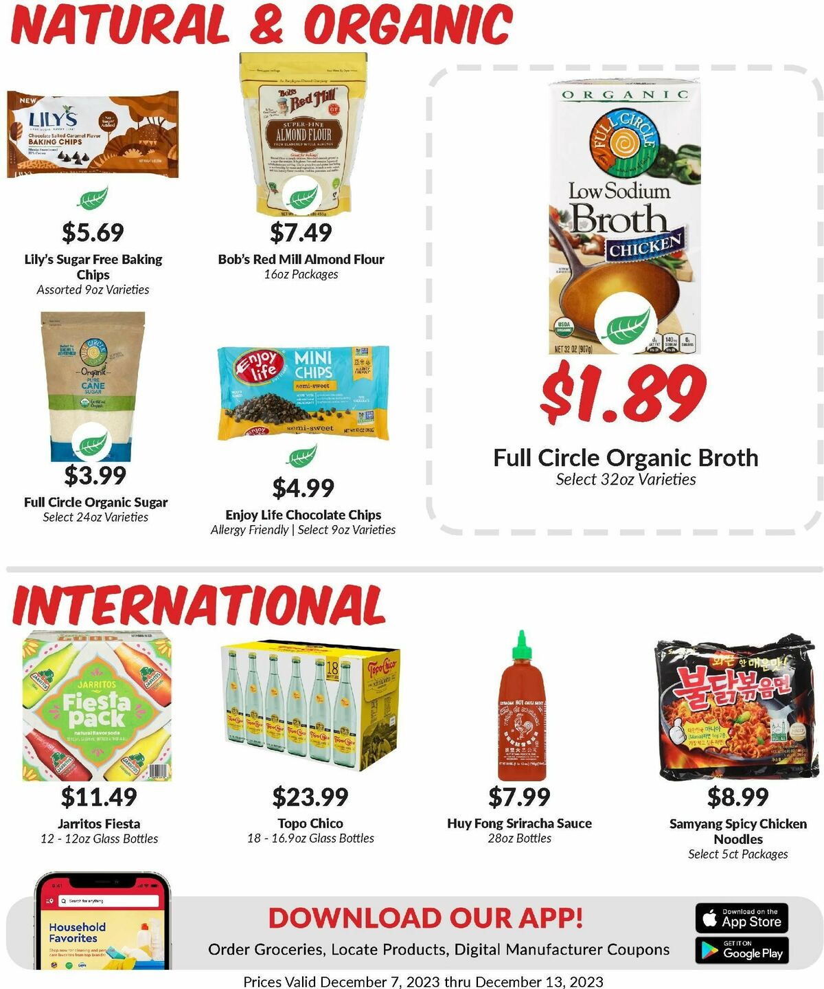 Woodmans Food Market Weekly Ad from December 7