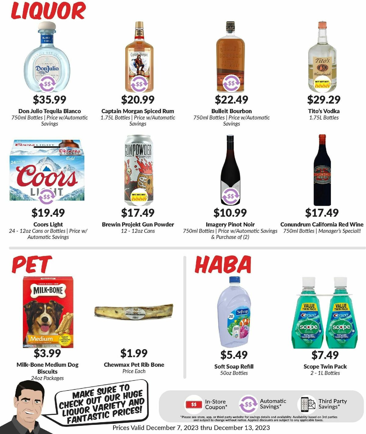 Woodmans Food Market Weekly Ad from December 7