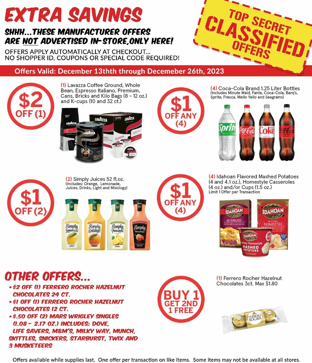 Woodmans Food Market Weekly Ad from December 21