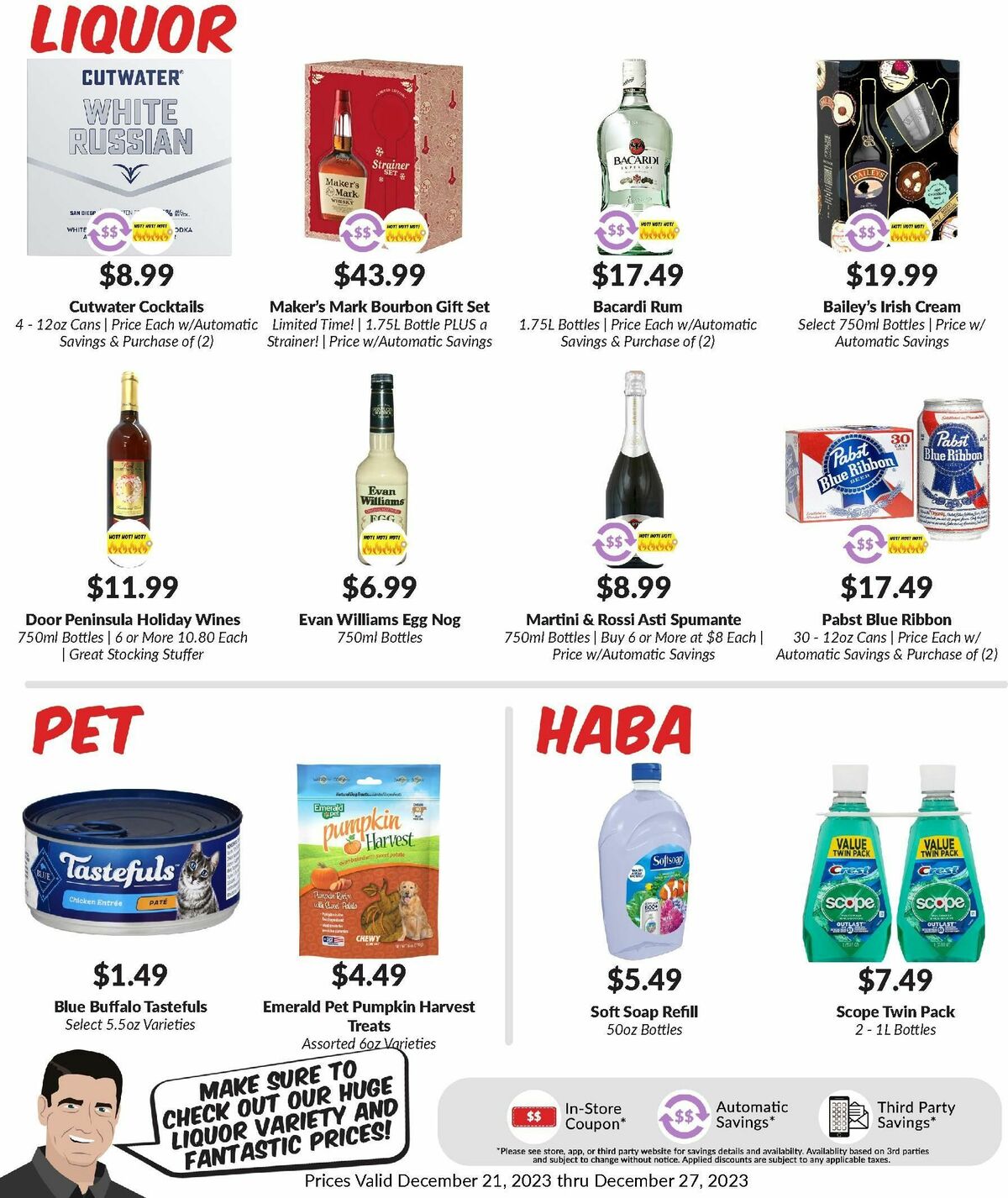 Woodmans Food Market Weekly Ad from December 21