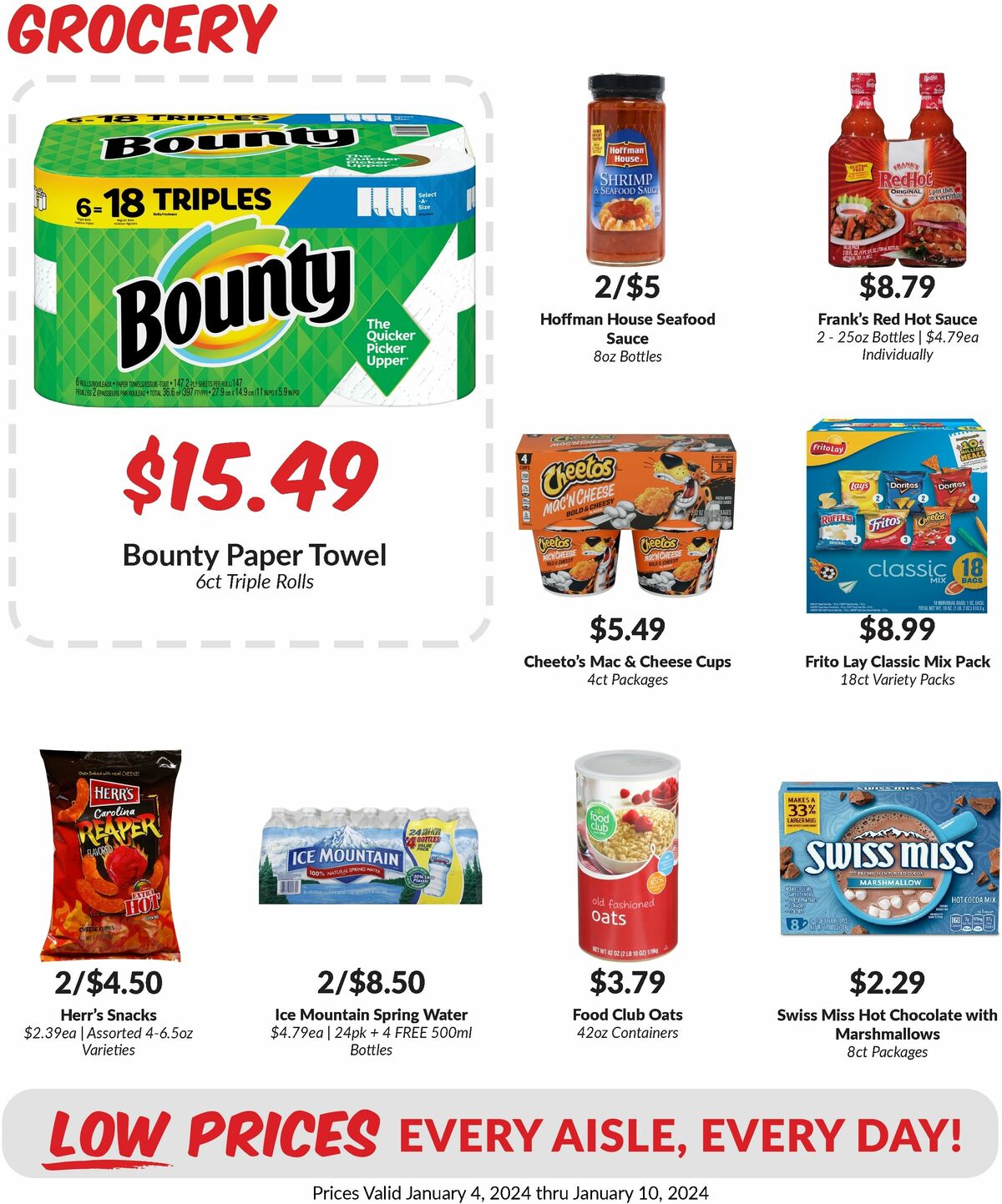 Woodmans Food Market Weekly Ad from January 4