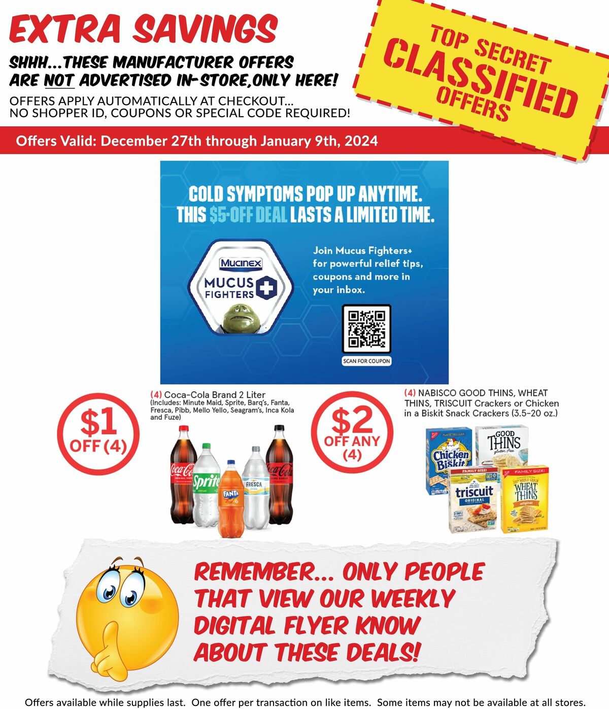 Woodmans Food Market Weekly Ad from January 4