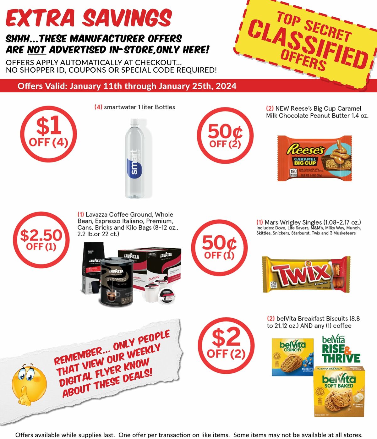 Woodmans Food Market Weekly Ad from January 11