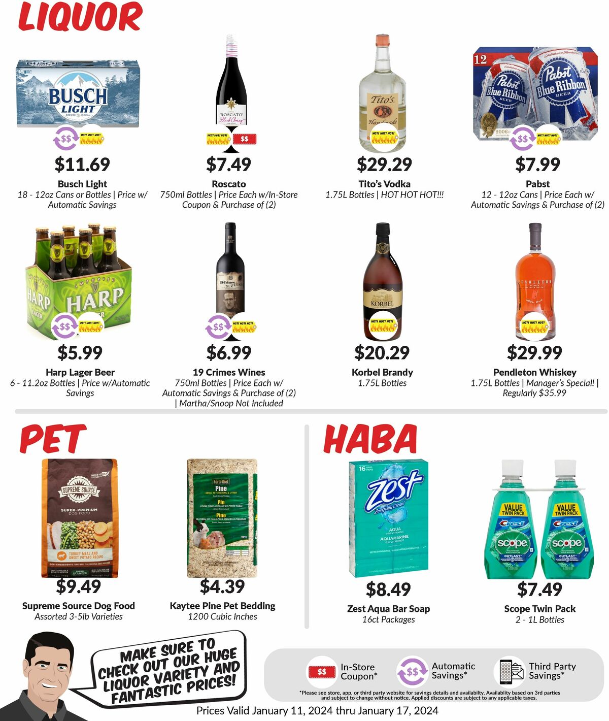 Woodmans Food Market Weekly Ad from January 11