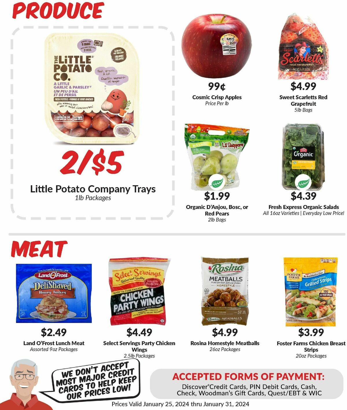 Woodmans Food Market Weekly Ad from January 25