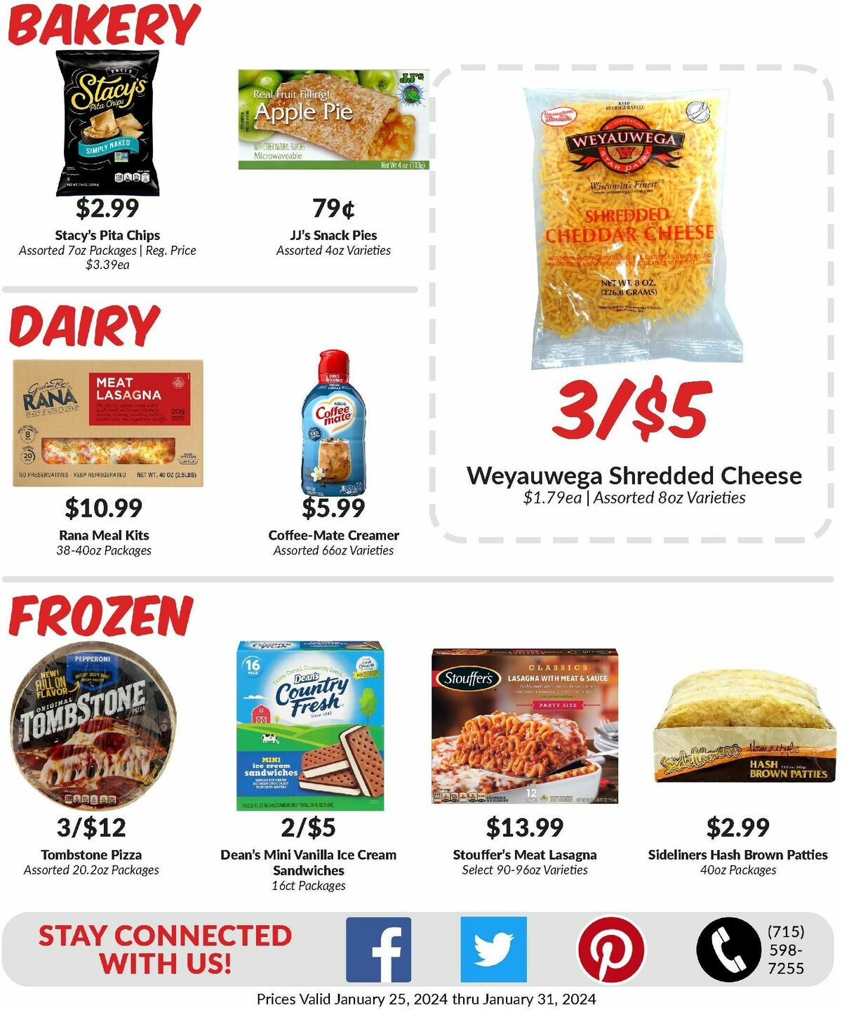 Woodmans Food Market Weekly Ad from January 25