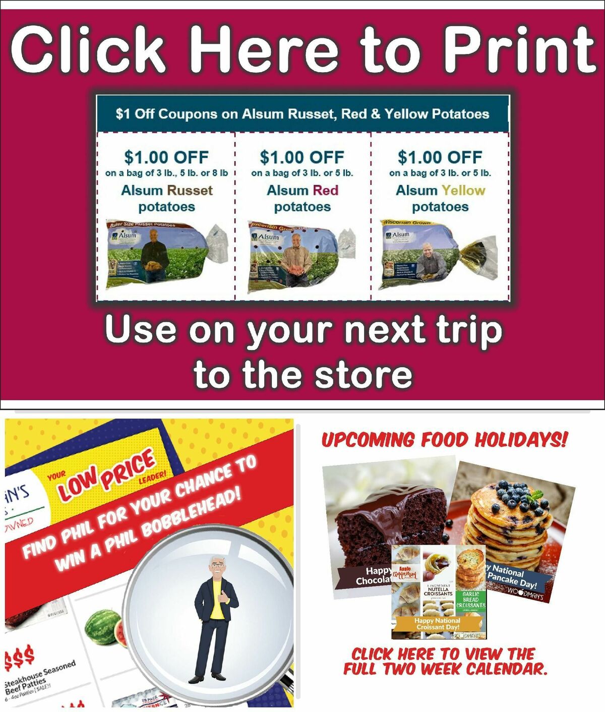 Woodmans Food Market Weekly Ad from January 25