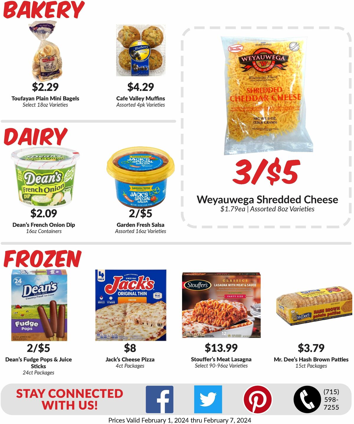 Woodmans Food Market Weekly Ad from February 1