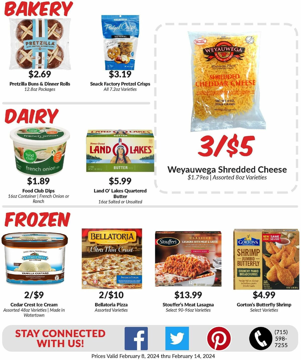 Woodmans Food Market Weekly Ad from February 8