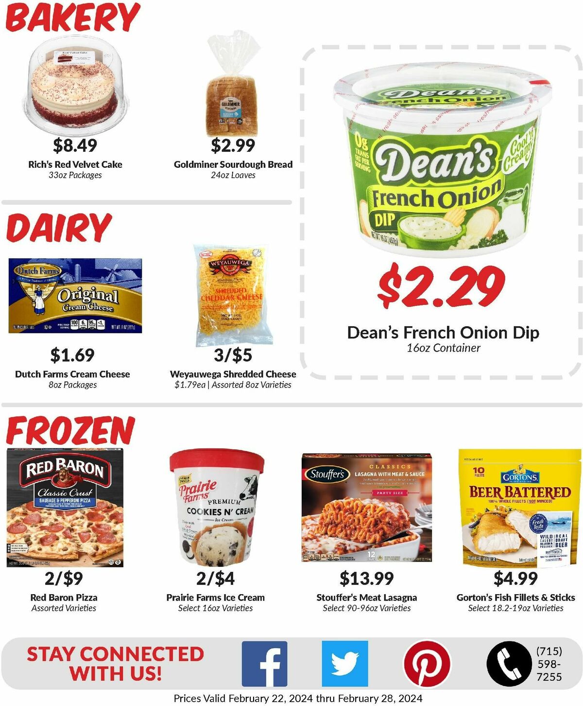 Woodmans Food Market Weekly Ad from February 22