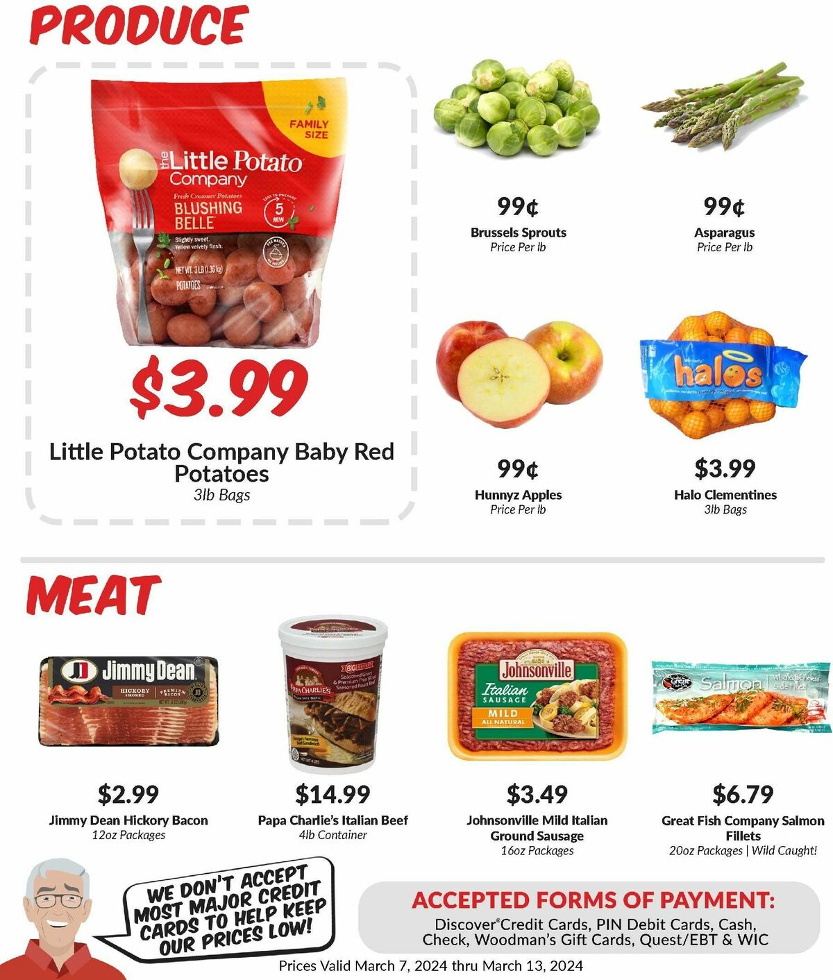 Woodmans Food Market Weekly Ad from March 7