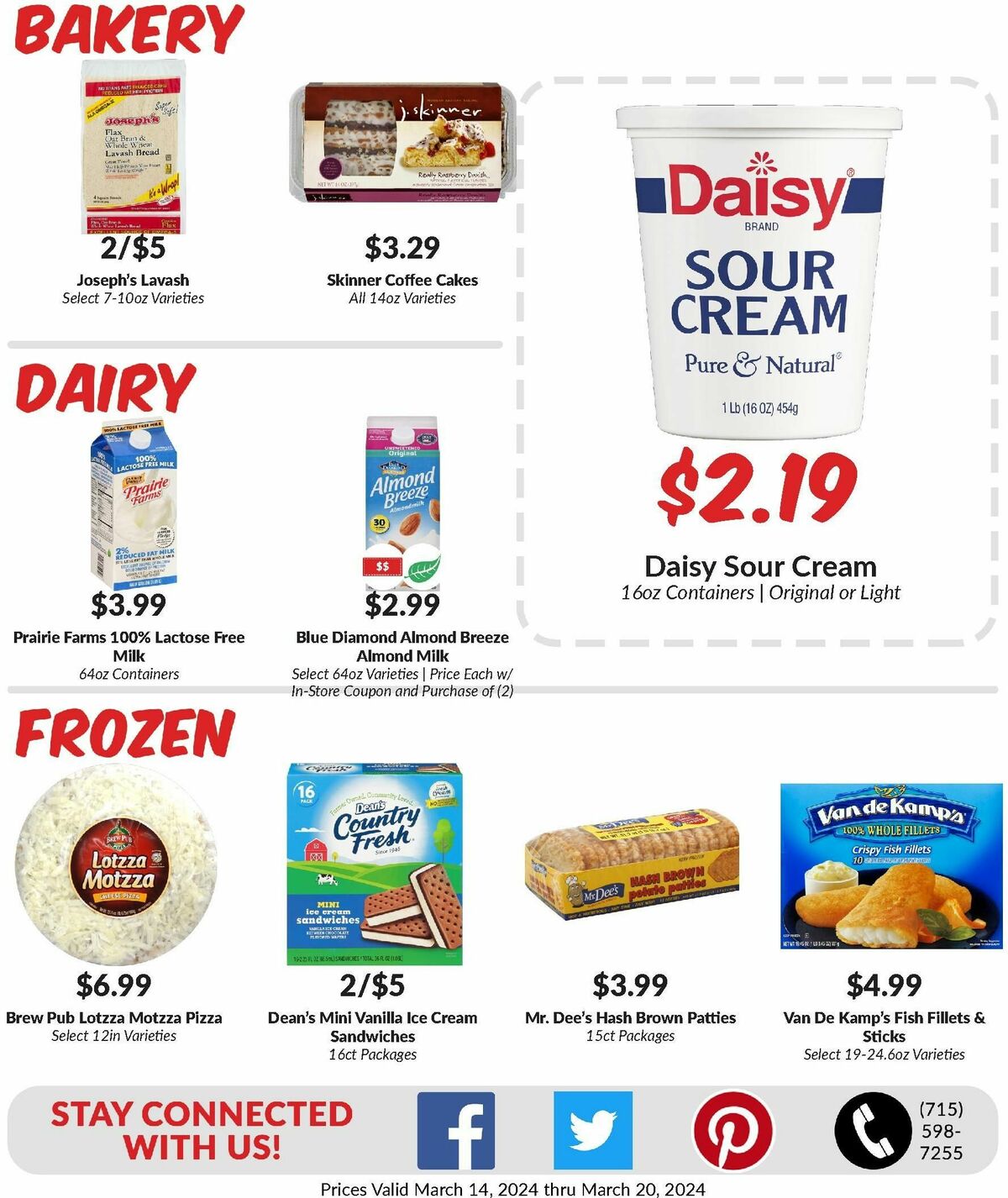 Woodmans Food Market Weekly Ad from March 14