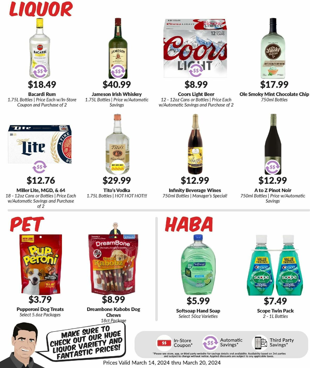 Woodmans Food Market Weekly Ad from March 14