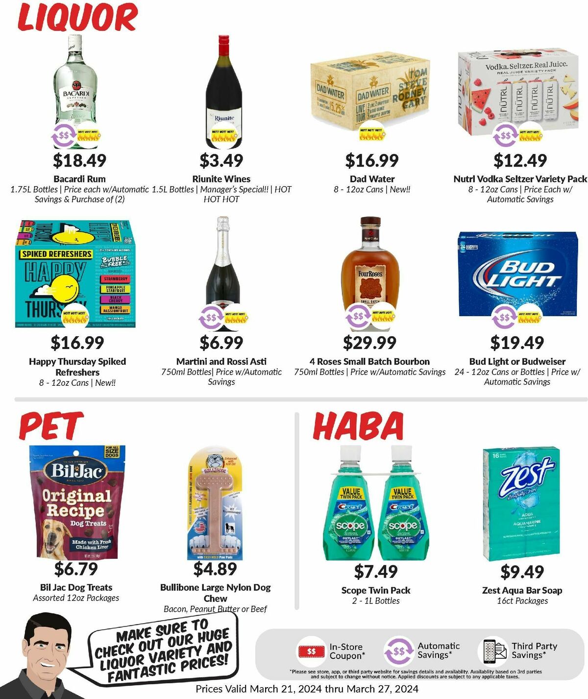 Woodmans Food Market Weekly Ad from March 21