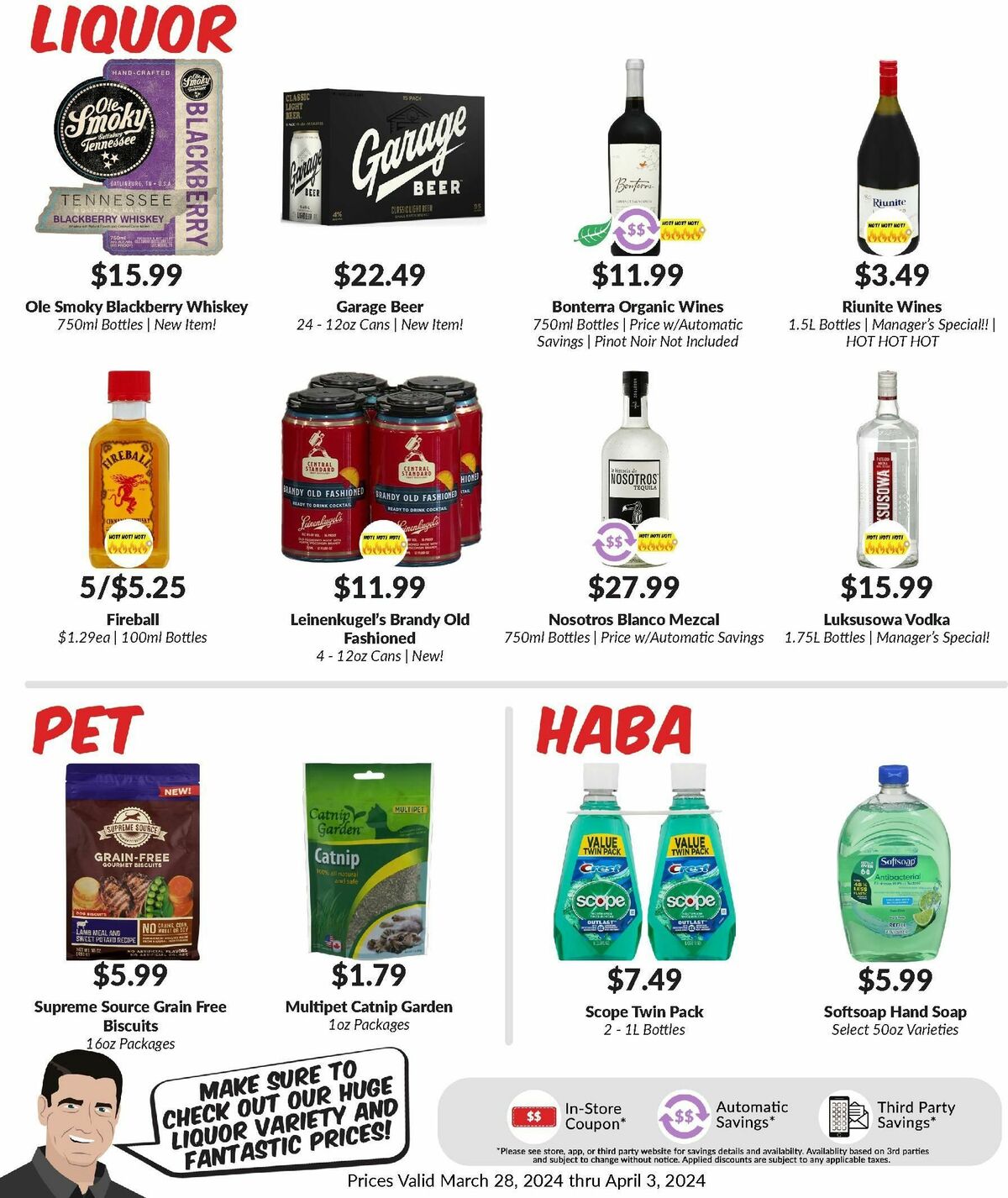 Woodmans Food Market Weekly Ad from March 28