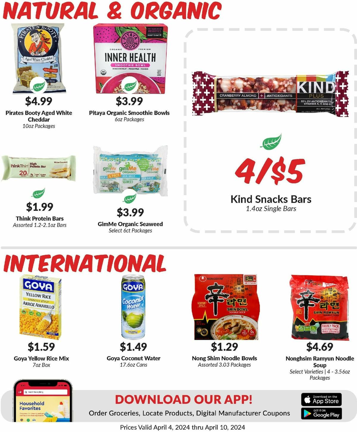 Woodmans Food Market Weekly Ad from April 4