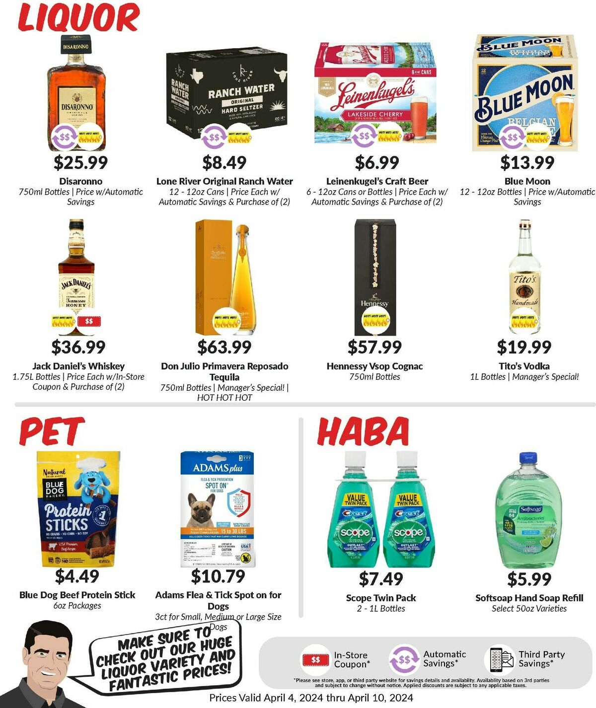 Woodmans Food Market Weekly Ad from April 4