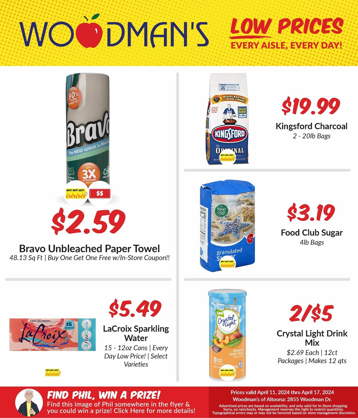 Woodmans Food Market Weekly Ad from April 11