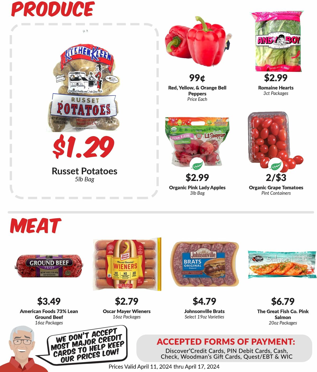 Woodmans Food Market Weekly Ad from April 11