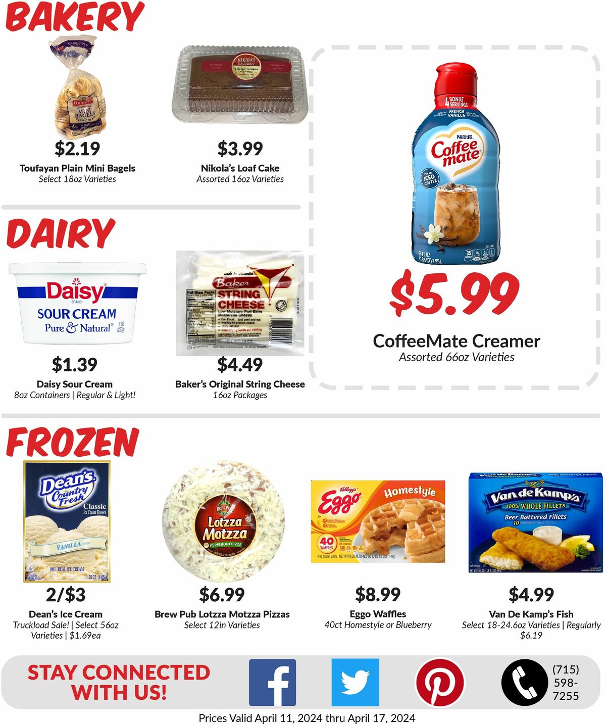 Woodmans Food Market Weekly Ad from April 11