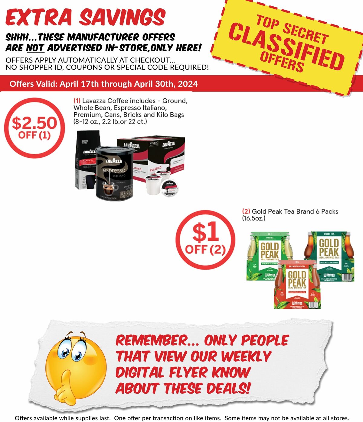 Woodmans Food Market Weekly Ad from April 18