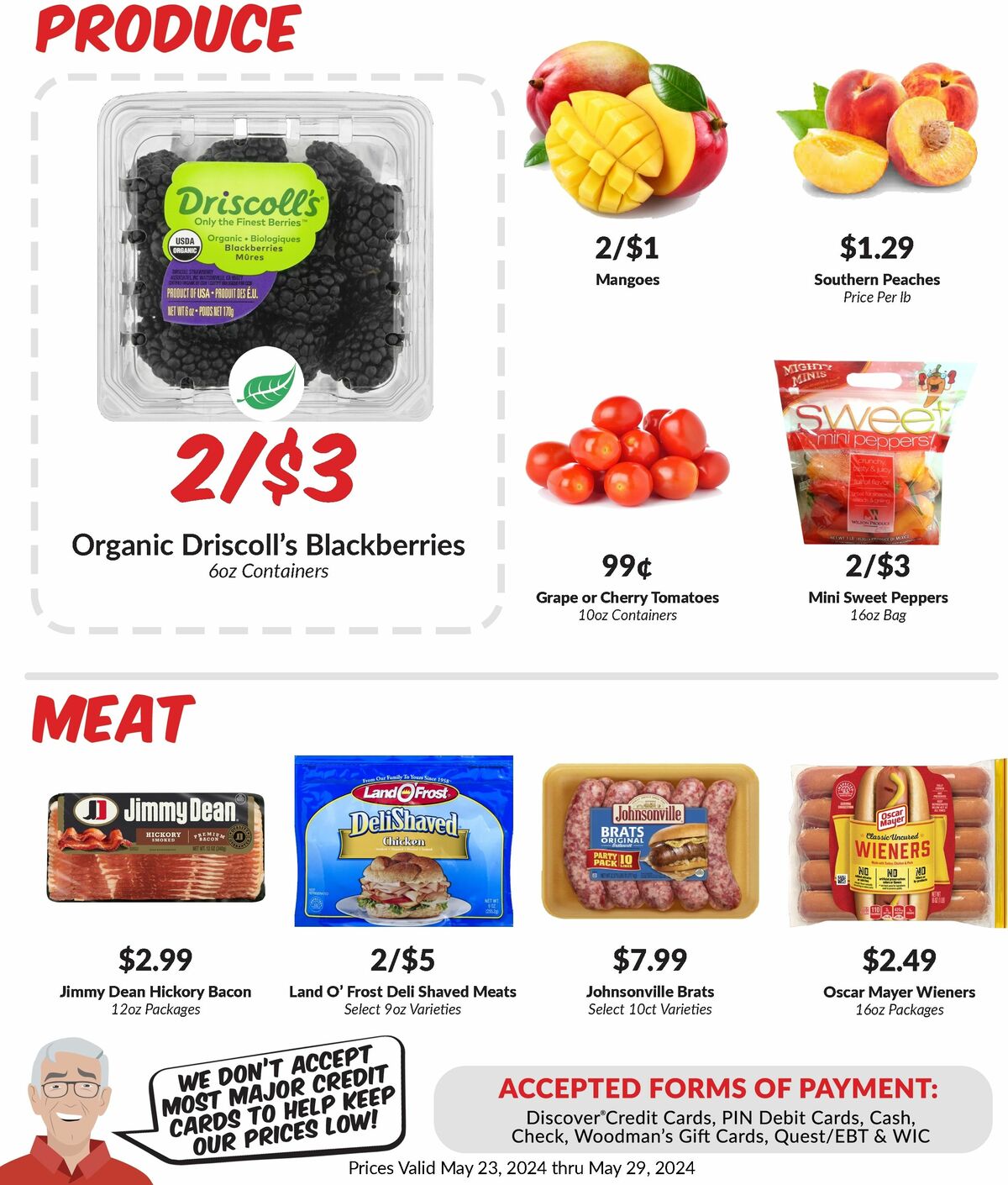 Woodmans Food Market Weekly Ad from May 23