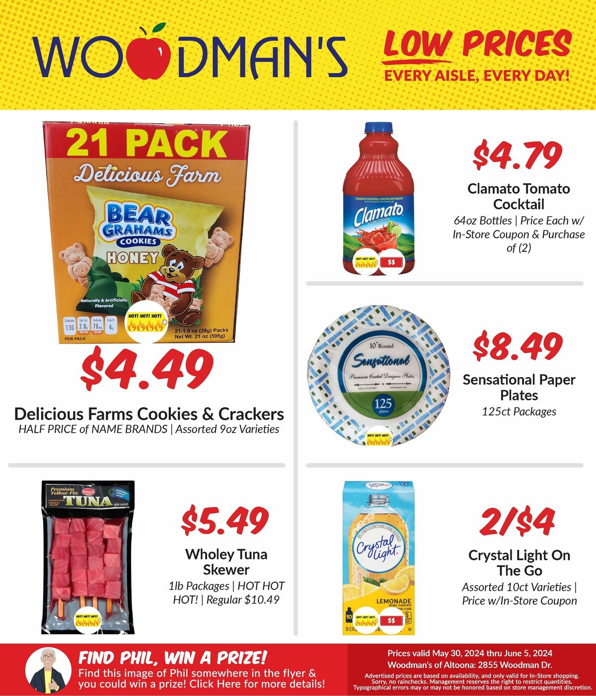 Woodmans Food Market Weekly Ad from May 30