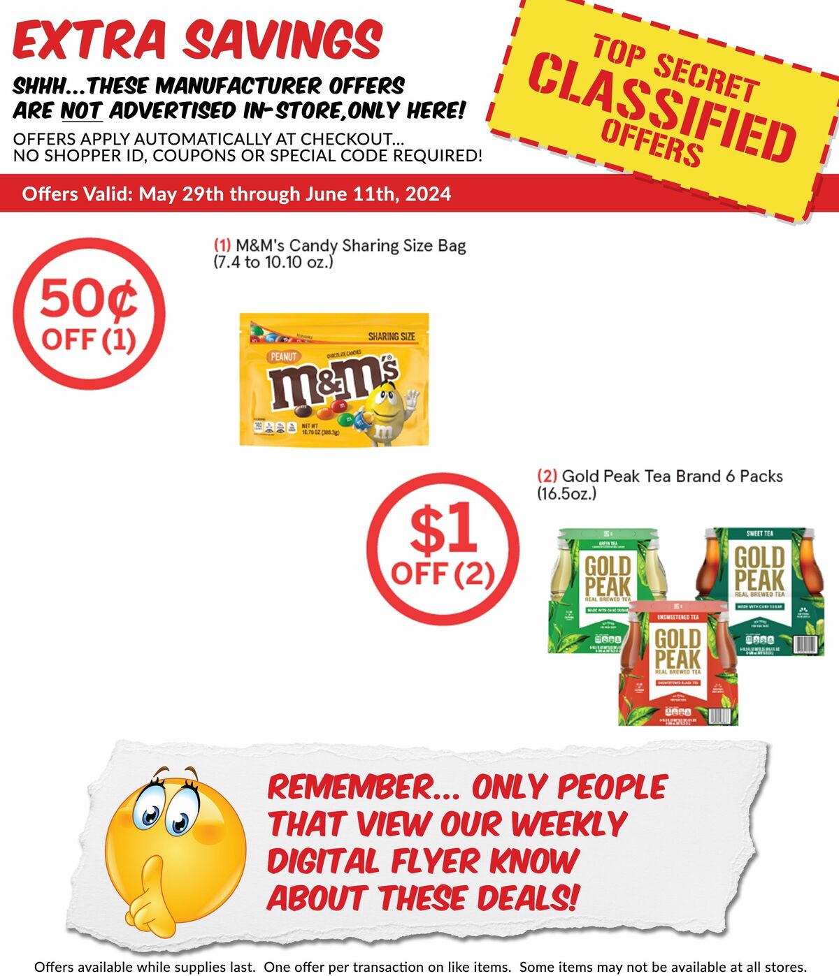 Woodmans Food Market Weekly Ad from May 30