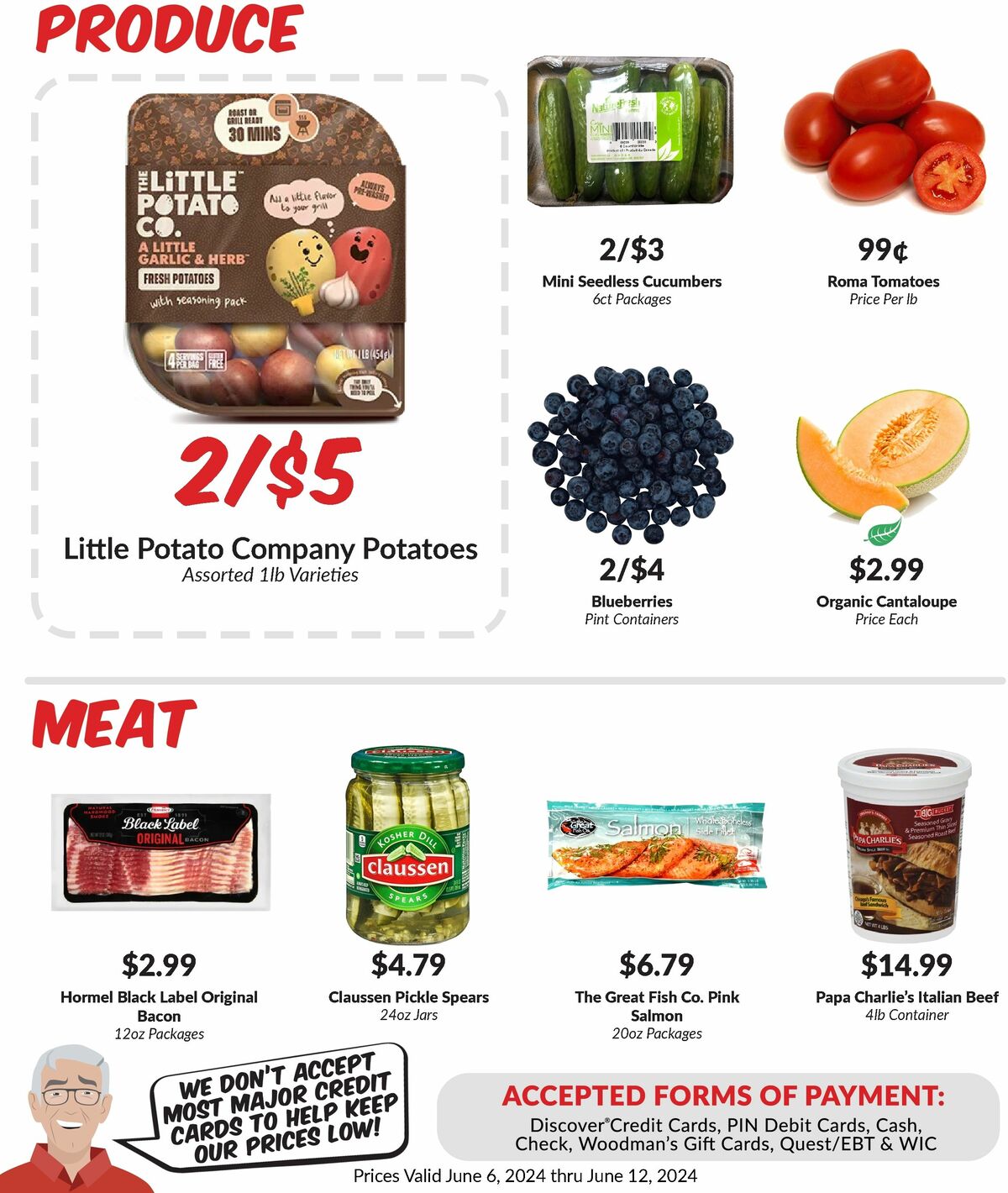 Woodmans Food Market Weekly Ad from June 6