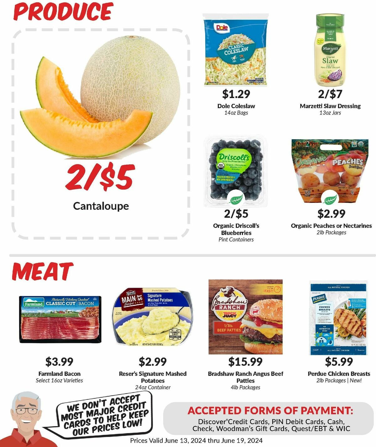 Woodmans Food Market Weekly Ad from June 13