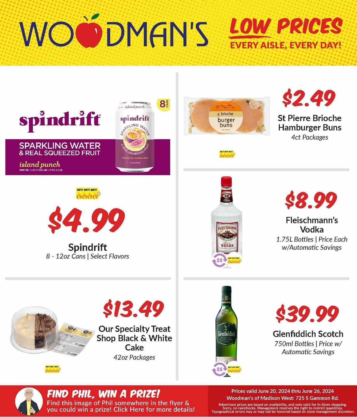 Woodmans Food Market Weekly Ad from June 20