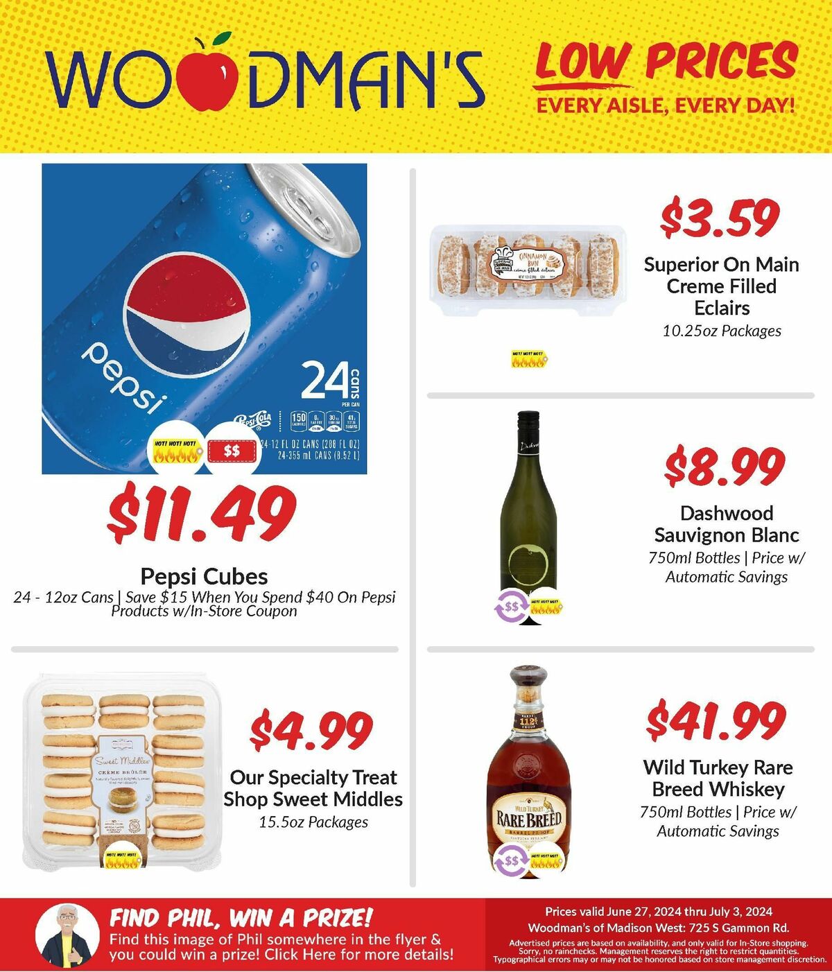 Woodmans Food Market Weekly Ad from June 27