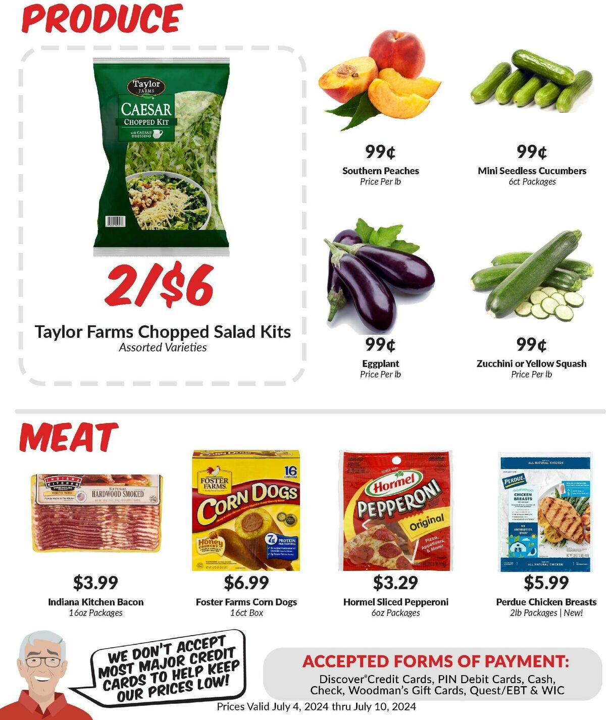 Woodmans Food Market Weekly Ad from July 4