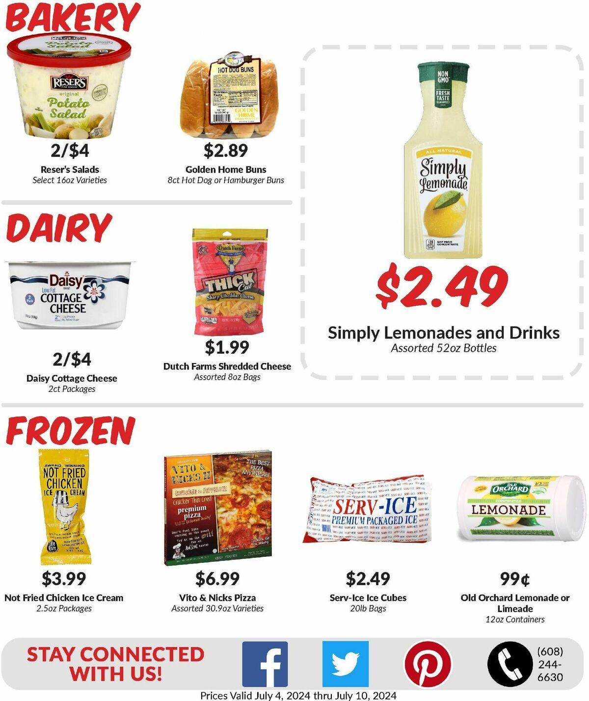 Woodmans Food Market Weekly Ad from July 4